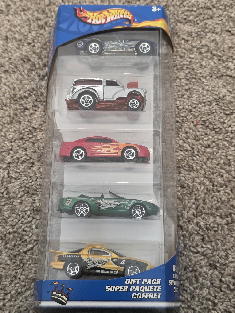 Hot Wheels B-Day 5-Pack Gift Pack